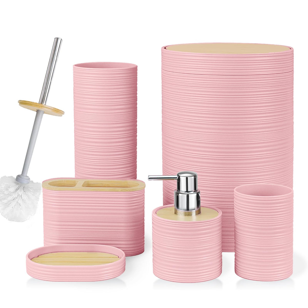 CERBIOR soap dispenser shown on a tidy counter with durable plastic design.