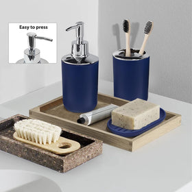 CERBIOR soap dish catches drips, keeping countertops tidy and dry.