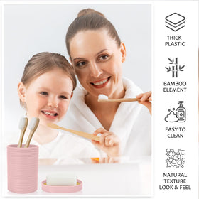 CERBIOR toilet brush holder fits compact bathrooms for neat storage.