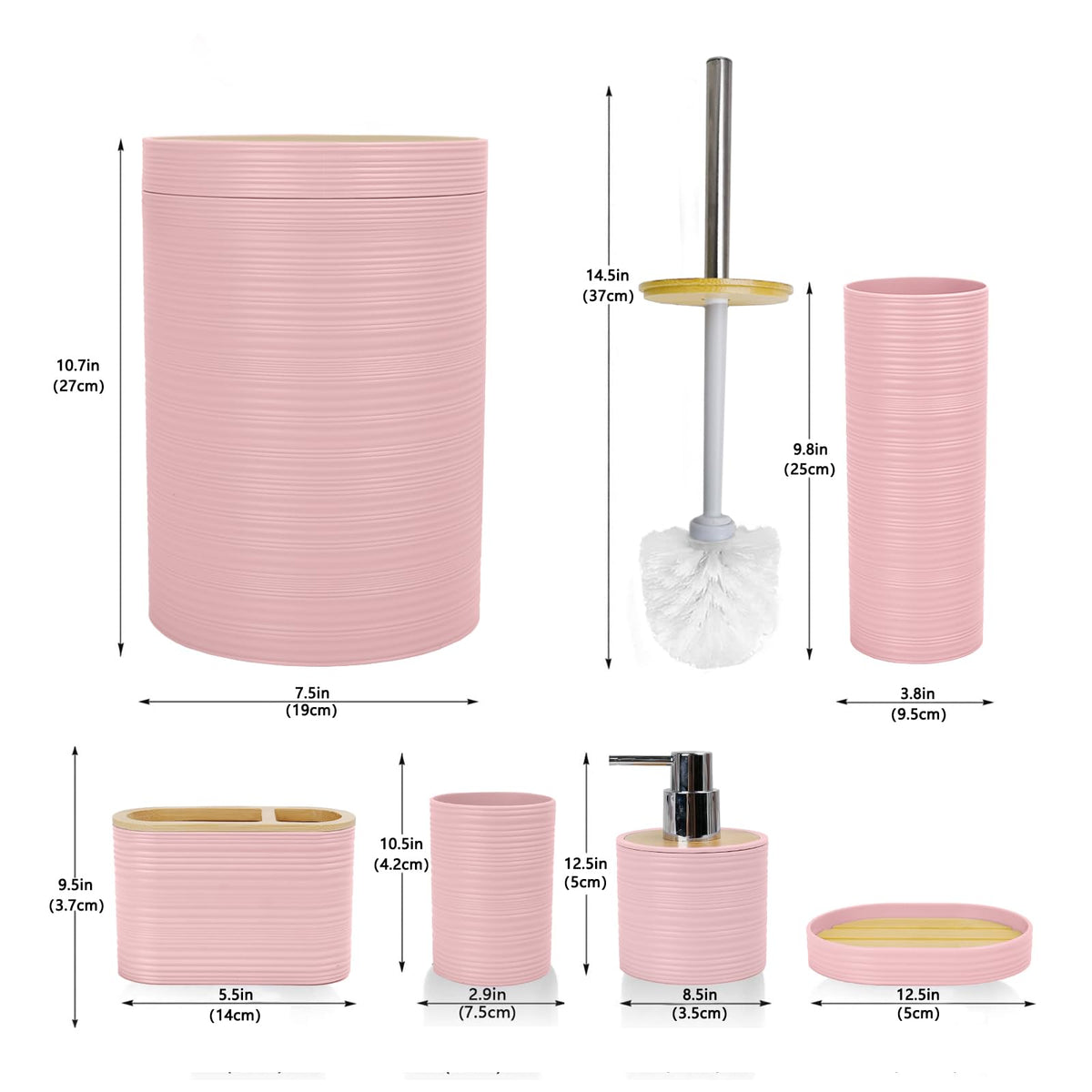 CERBIOR toothbrush holder with three slots keeps brushes organized.