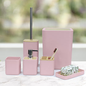 CERBIOR soap dish pink keeps soap accessible and dry