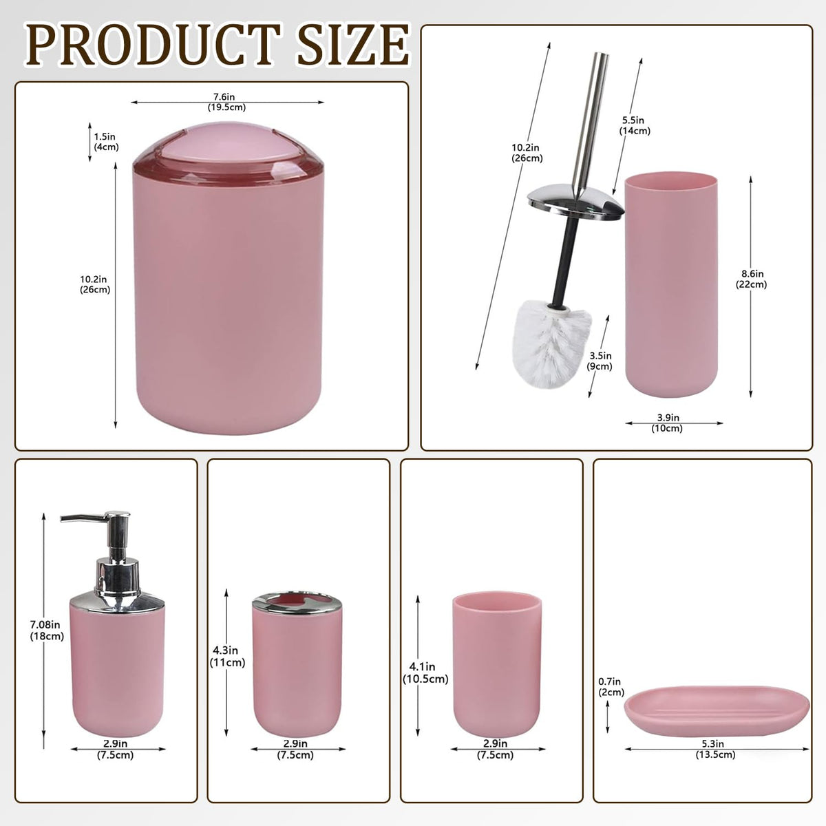 CERBIOR soap dispenser pump close-up shows durable plastic and smooth operation.
