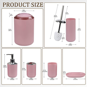 CERBIOR soap dispenser pump close-up shows durable plastic and smooth operation.