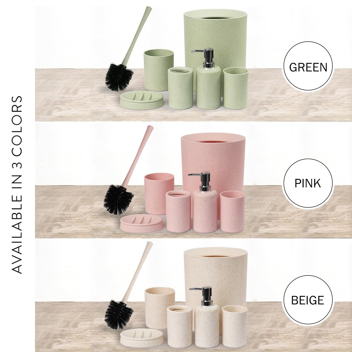 CERBIOR toothbrush cup for easy rinsing and storage.
