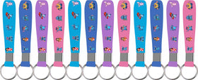 Cerfioo cartoon birthday pins showcase playful art on backpacks and outfits.
