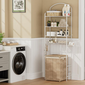 Cerlyunzan anti-tip straps enhance safety in tight bathrooms.