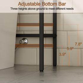 Cerlyunzan metal frame features rust-resistant coating for lasting durability.