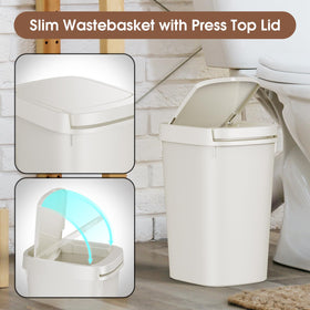 CEROELDA 3-pack closed lid helps control odors in any room.