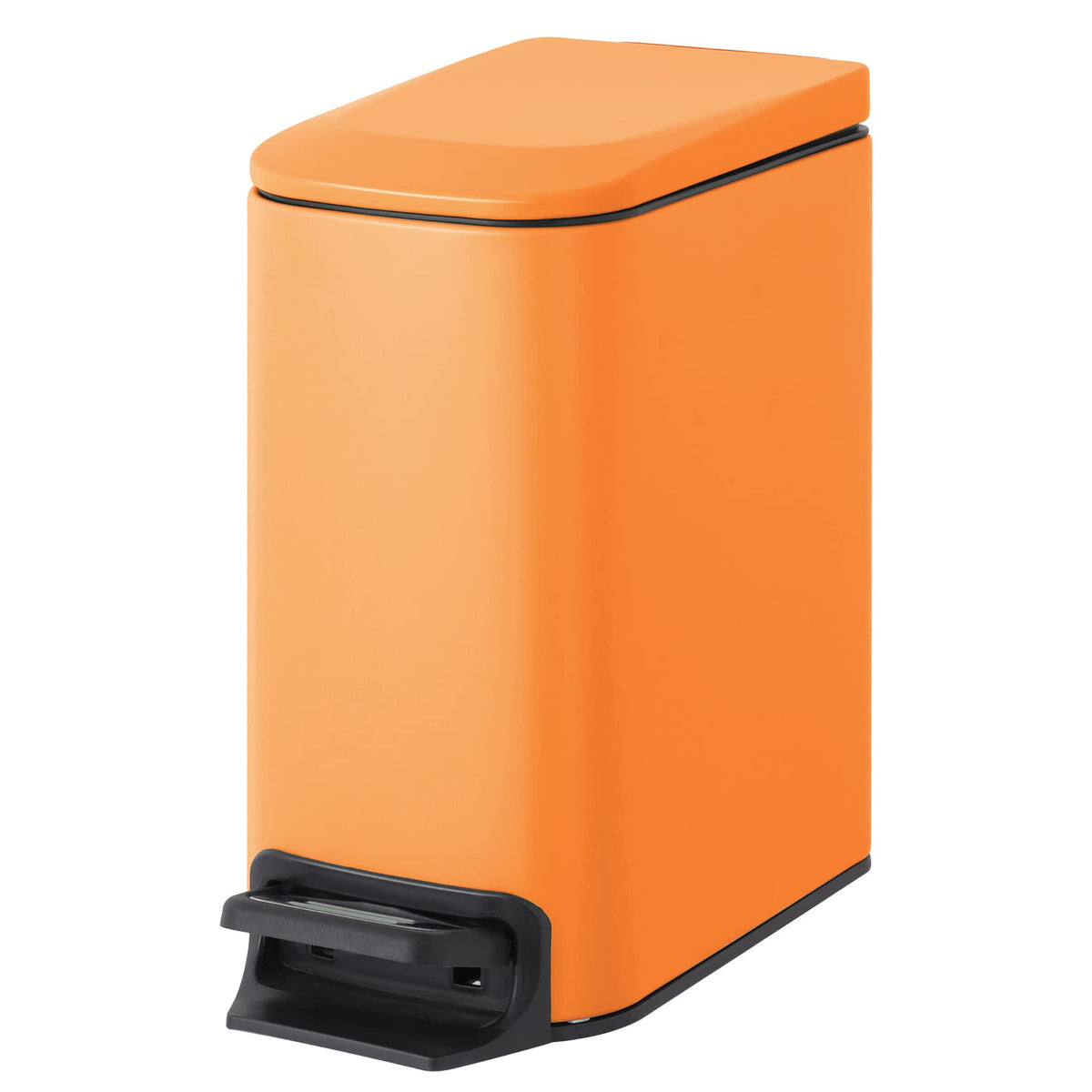 Cesun 6-liter bathroom trash can with lid soft close for quiet everyday use