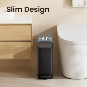 Cesun 6L pedal bin for hands-free, hygienic waste disposal.