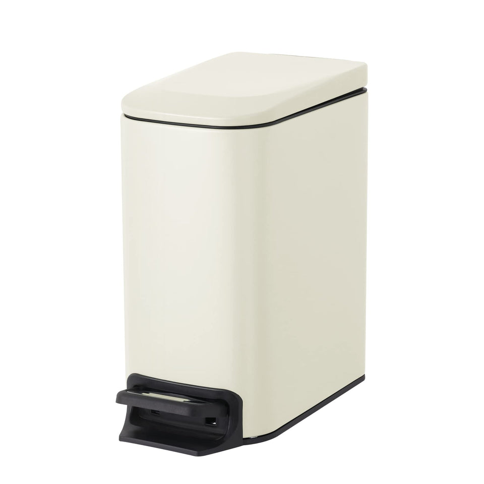 Cesun 6L small bathroom trash can with soft-close lid for tight spaces