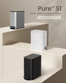 Cesun bathroom and bedroom waste bin suits versatile spaces