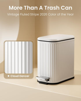 Cesun Cloud Dancer color design adds a contemporary accent to décor