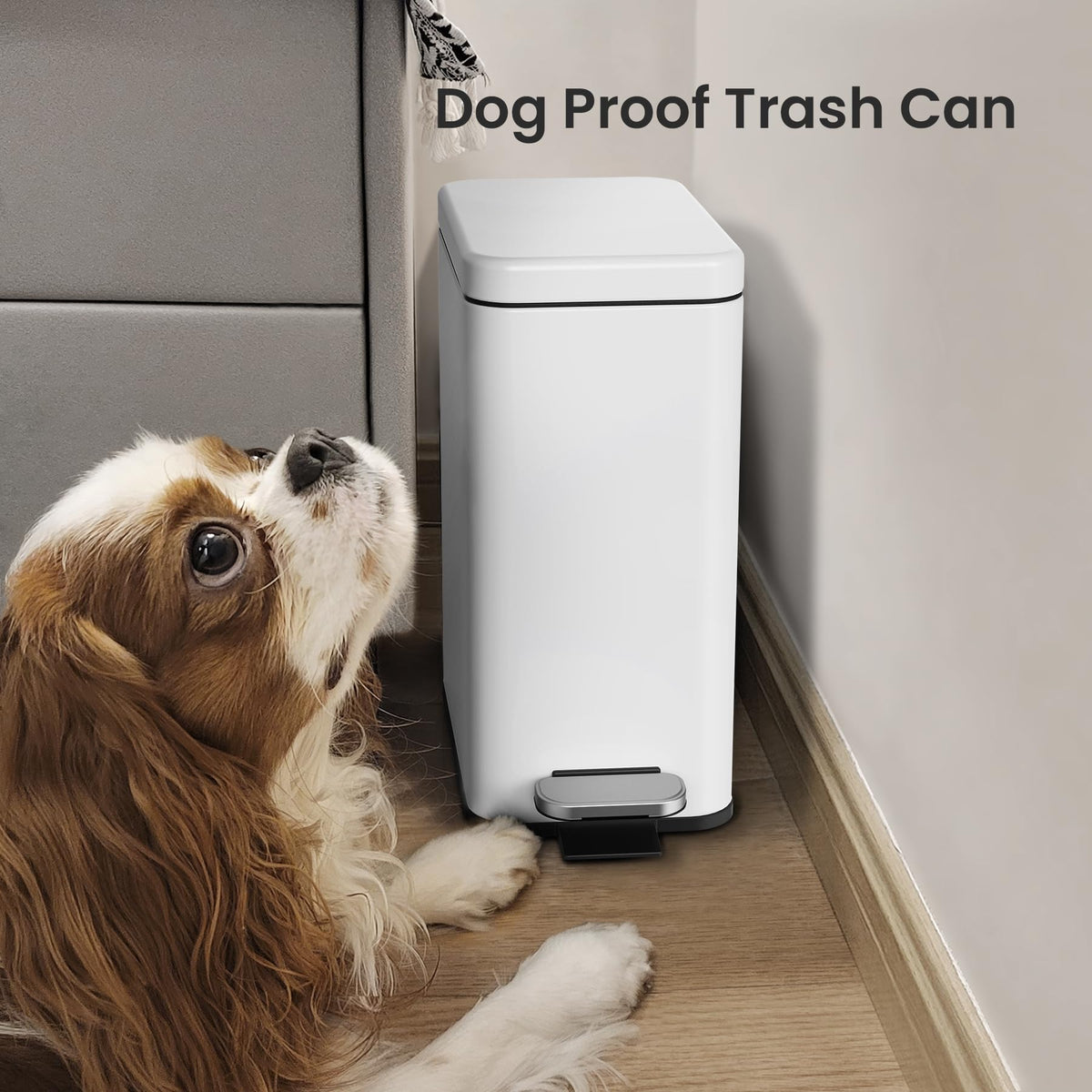 Cesun versatile trash can suitable for bathroom, bedroom, or office
