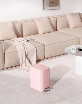 Cesun narrow-space friendly trash can fits tight corners