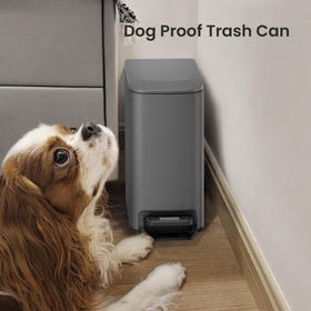Cesun secure lid seals odors and prevents pet access