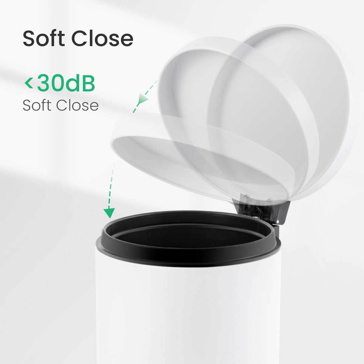 Cesun removable plastic inner bucket for easy cleaning