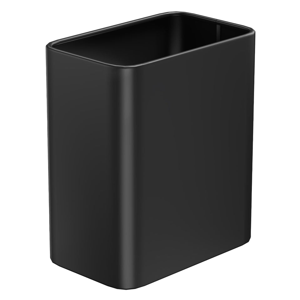 Cesun small bathroom trash can in matte black saves space in tight rooms.