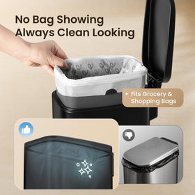 Cesun stainless steel finish with fingerprint-resistant surface stays shiny.