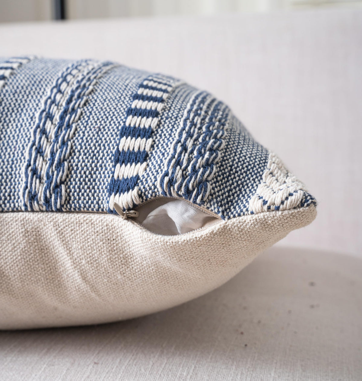 Cethom fabric is machine washable for easy care and quick refresh.