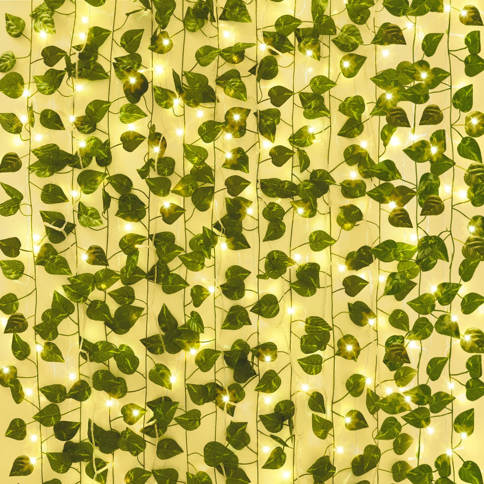 CEWOR ivy vines backdrop for versatile room decoration