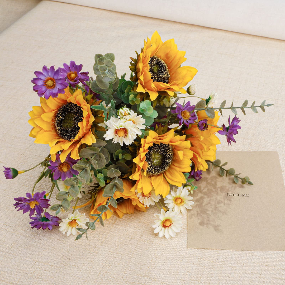 CEWOR silk heads and plastic leaves for long-lasting arrangements