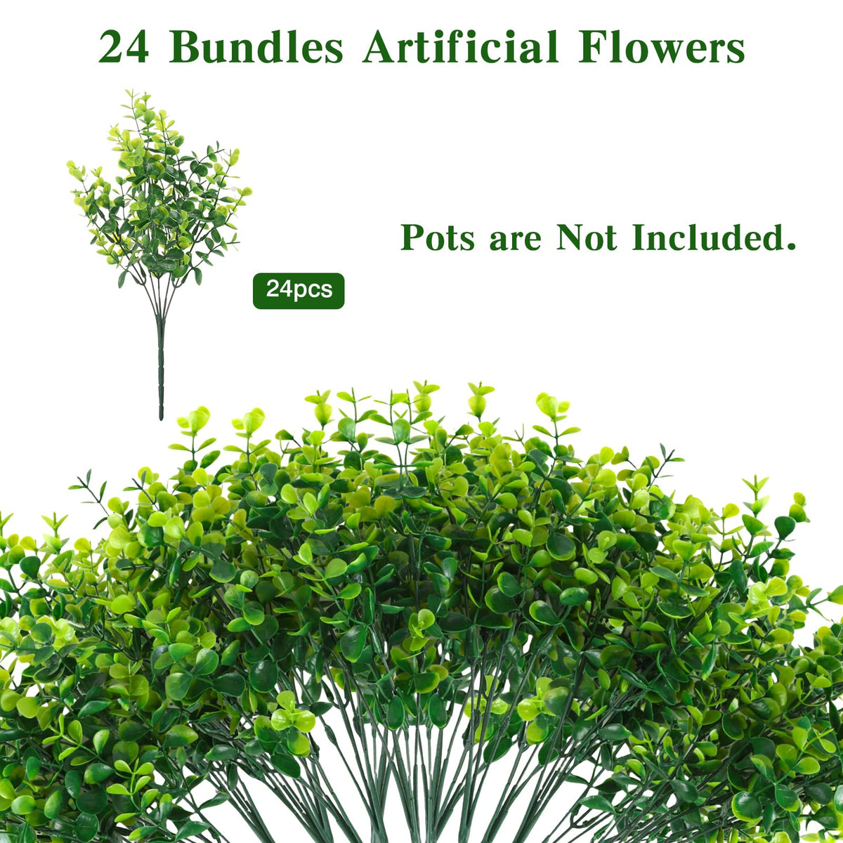 CEWOR boxwood stems in planter demonstrates versatile, adjustable styling options.