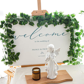 CEWOR ivy wall decor brings natural-looking leaves to any room