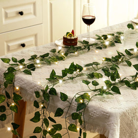 CEWOR wall decor ivy vines install easily on pillars and arches