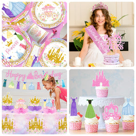 Cextoga princess cake toppers spark imagination and finish the theme