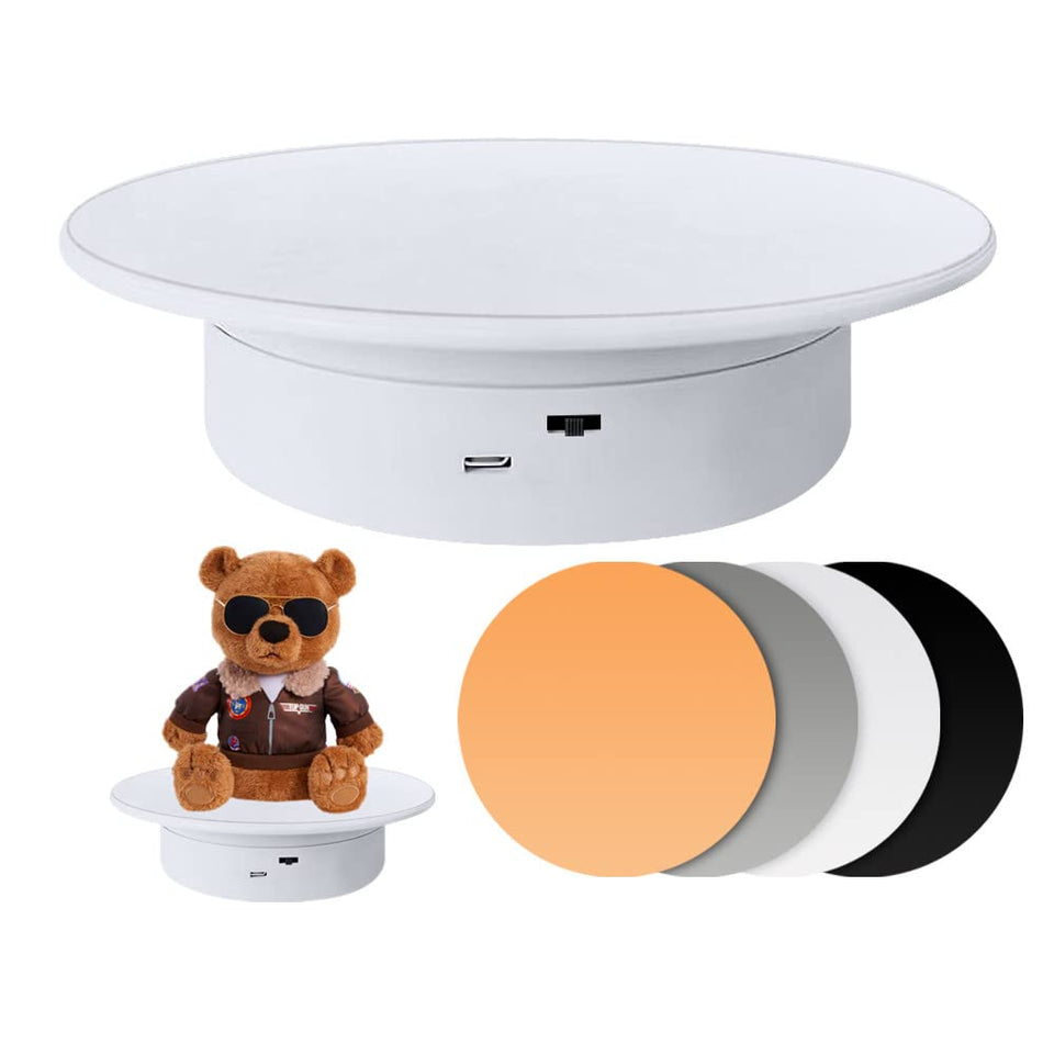 Cexuw 360-turntable top view for precise product photography