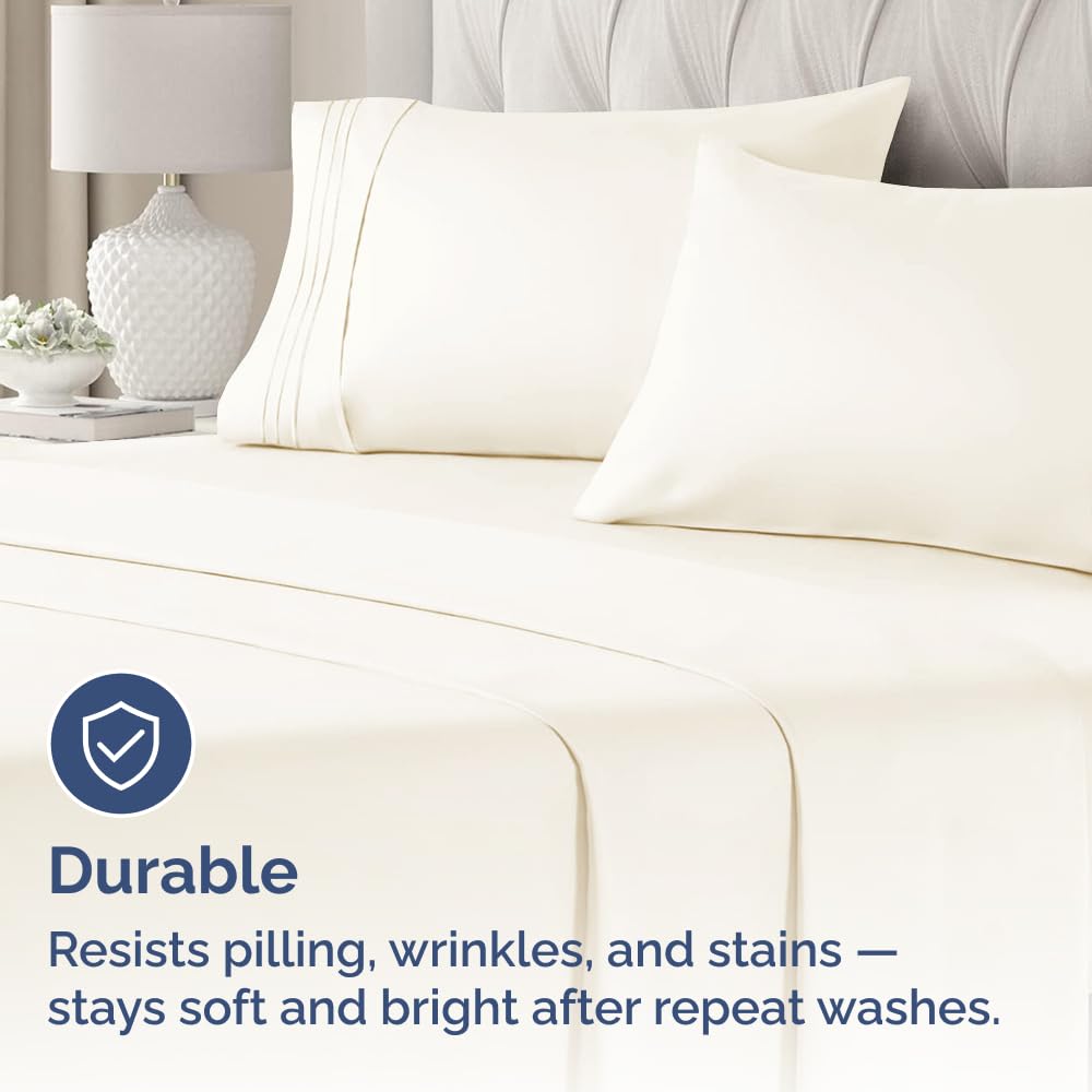 Perfect 20x40 pillow fit keeps pillows neatly in place.