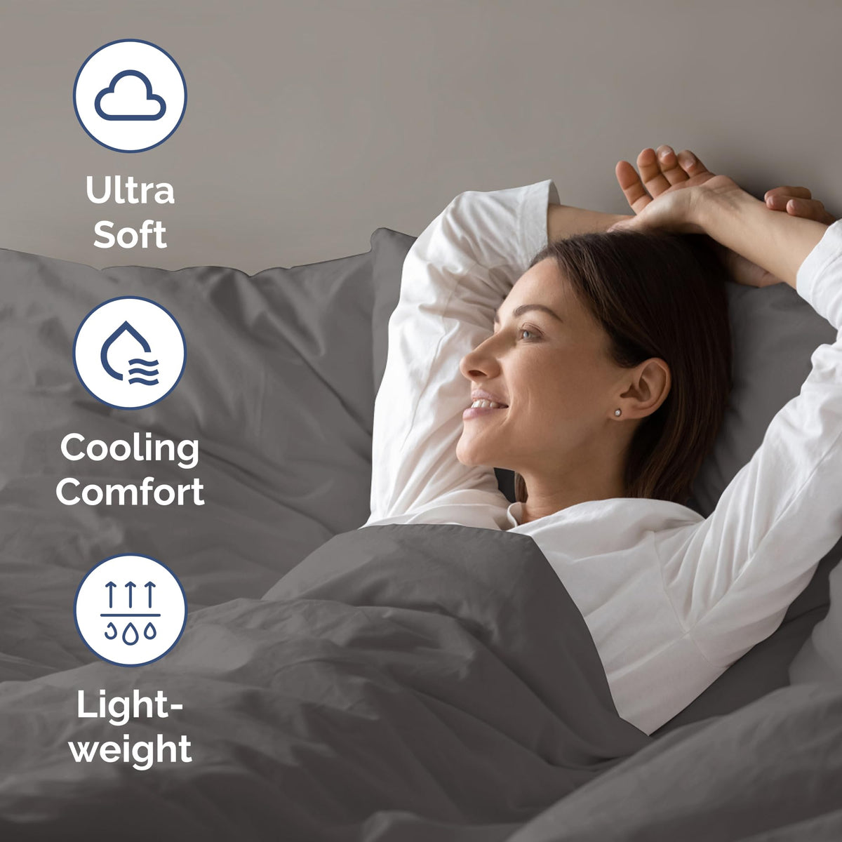 Deep-pocket fit on CGK Unlimited air mattress for secure cover