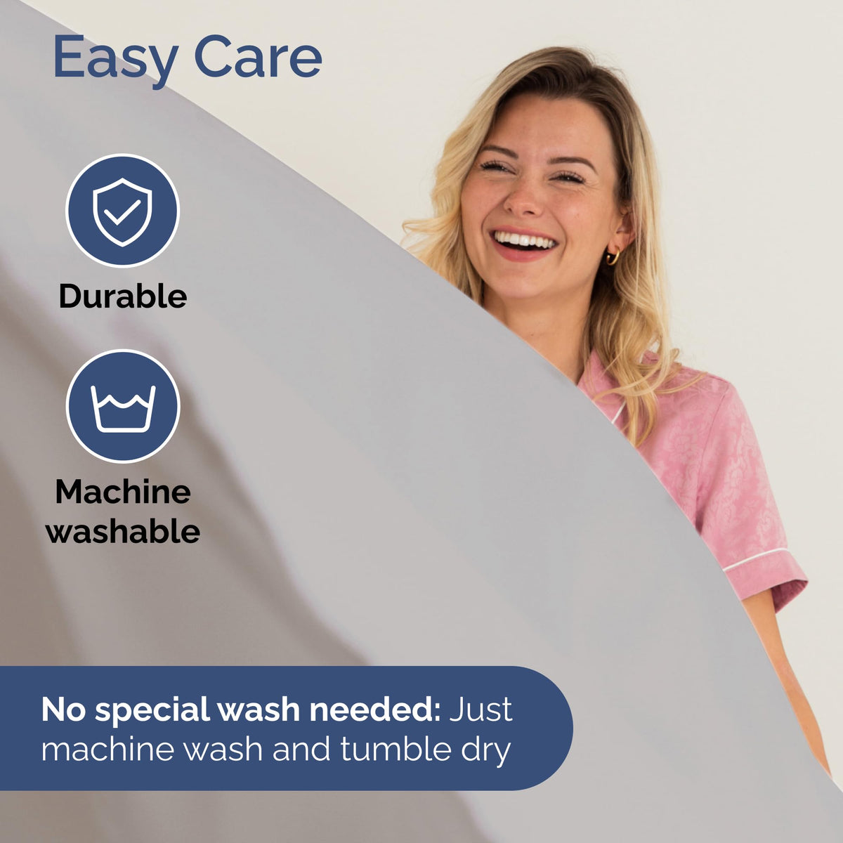 Machine-washable CGK Unlimited air mattress sheets for quick cleanup