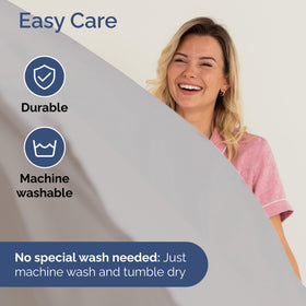 Machine-washable CGK Unlimited air mattress sheets for quick cleanup
