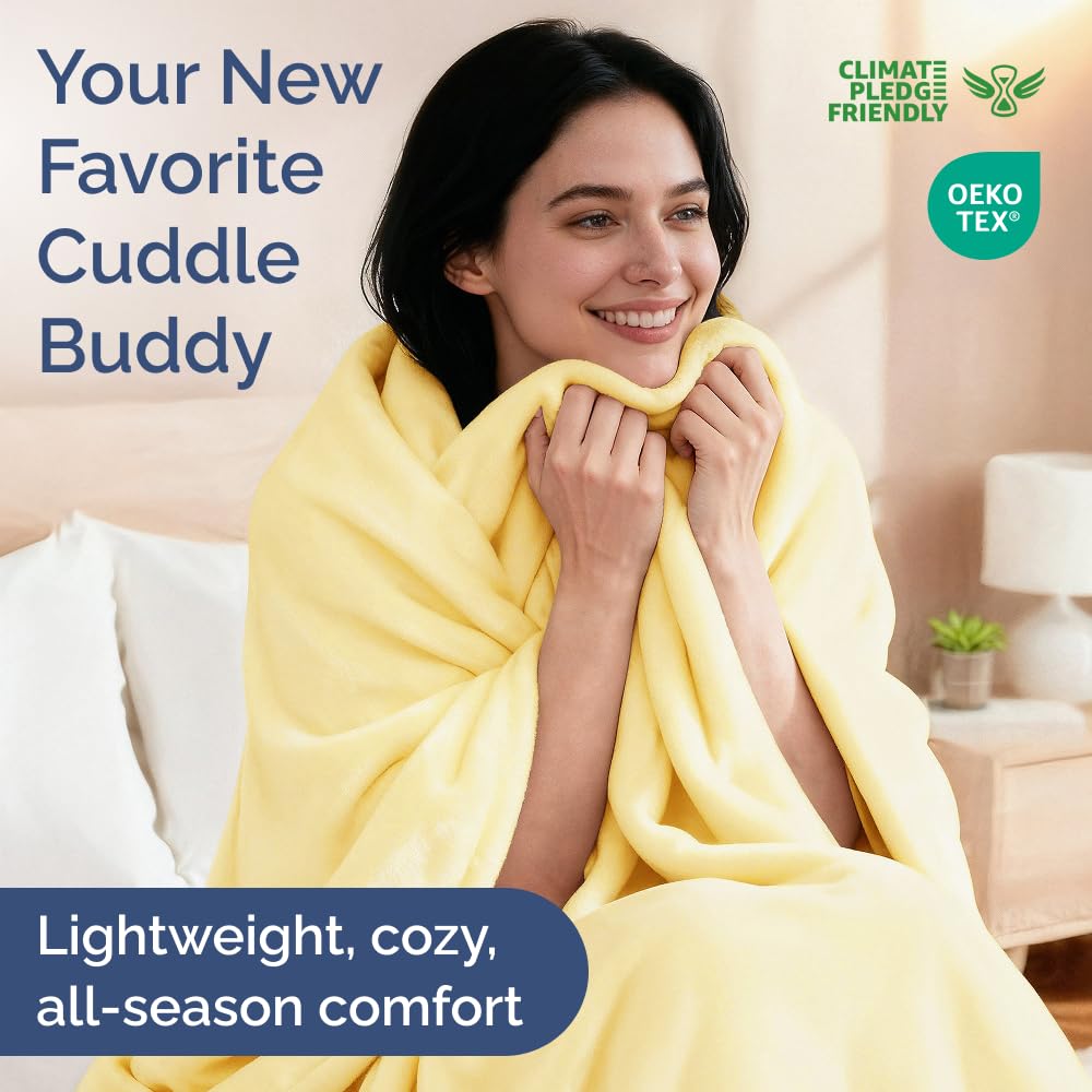 CGK Unlimited All-Season Queen Blanket delivers breathable warmth for year round comfort