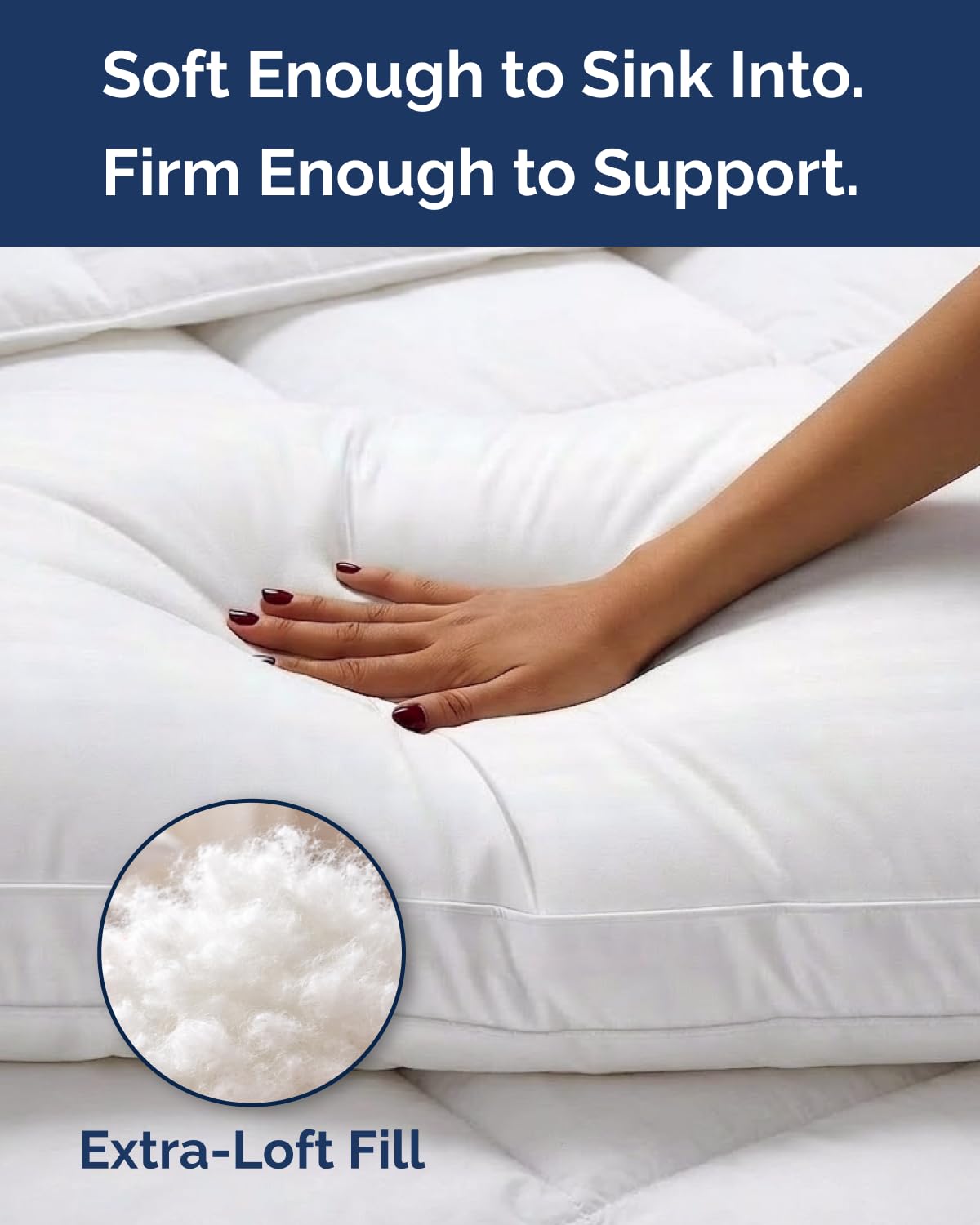CGK Unlimited breathable cover helps promote cooler, comfortable sleep.