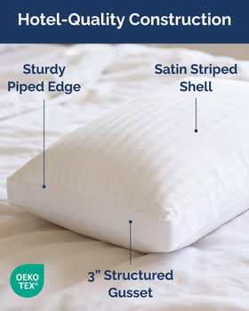 CGK Unlimited soft fill provides a cushioned, airy feel for everyday sleep.