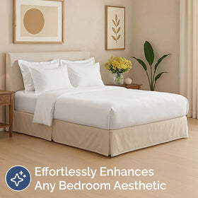 CGK Unlimited tucked-under design keeps the mattress area clean with a seamless finish.