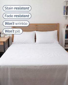 CGK Unlimited bedding set demonstrates breathable, moisture-wicking comfort for restful nights.