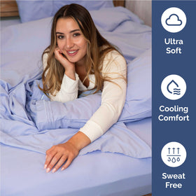CGK Unlimited breathable cooling fabric helps regulate temperature for restful sleep