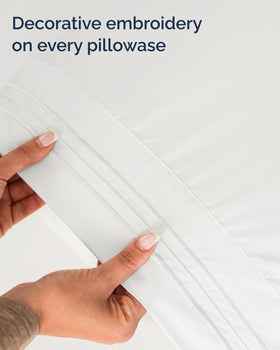 CGK Unlimited breathable sheets help maintain cooler sleep