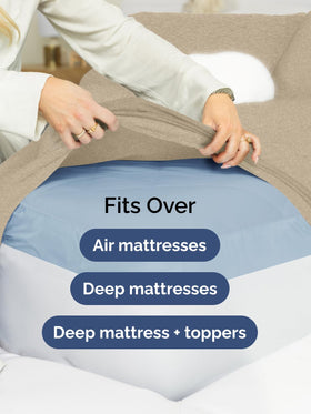 CGK Unlimited breathable microfiber supports cooling, comfortable nights.