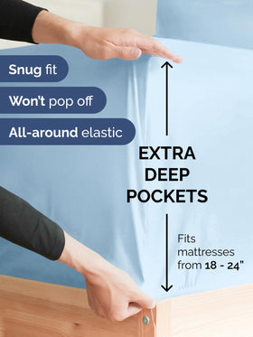 CGK Unlimited breathable microfiber king sheets feel soft and lightweight.