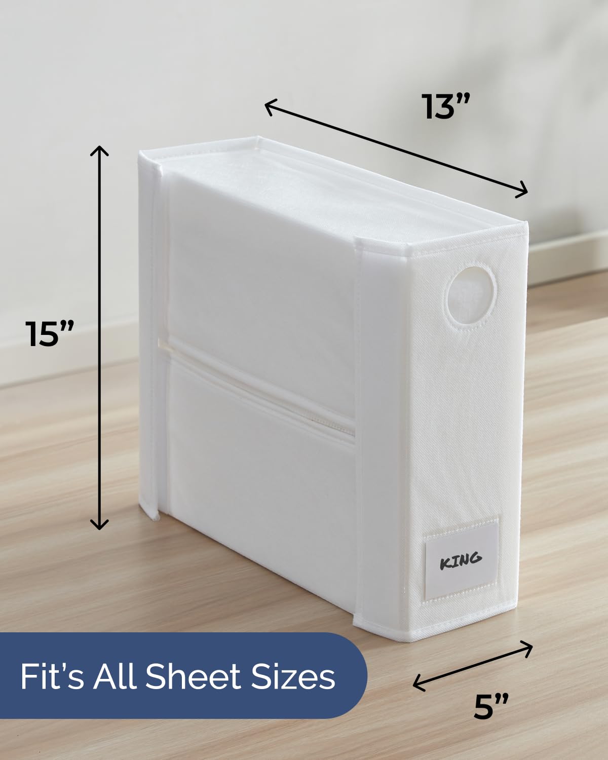 CGK Unlimited breathable nonwoven fabric with viewing window enables quick checks.