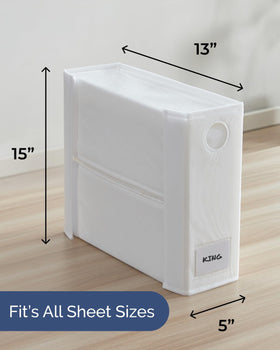 CGK Unlimited breathable nonwoven fabric with viewing window enables quick checks.