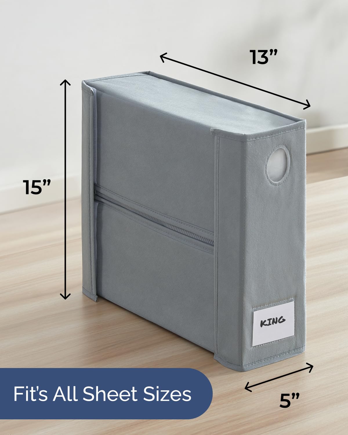 CGK Unlimited breathable nonwoven fabric with window allows quick content identification.