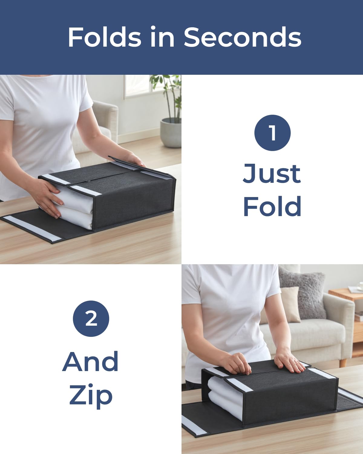 CGK Unlimited breathable non-woven fabric protects linens while remaining visible.
