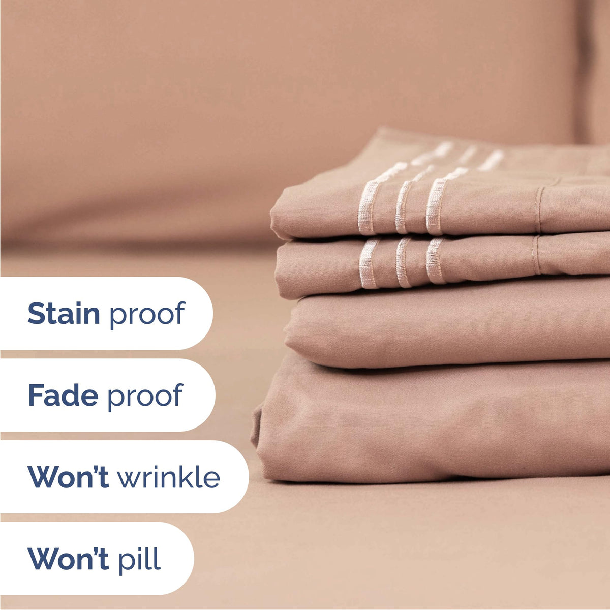 CGK Unlimited breathable fabric feels cool and airy for nightly comfort.