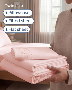 Close-up of CGK Unlimited brushed microfiber highlighting silky softness.